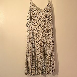 White floral dress from Old Navy, size L